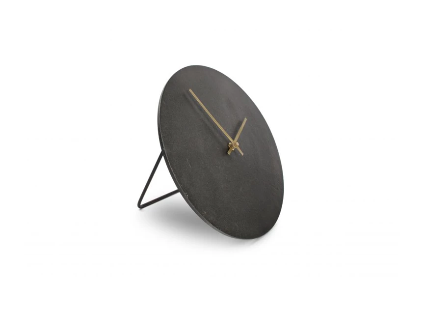 Tafelklok 26cm- Zwart- Zone- 825036