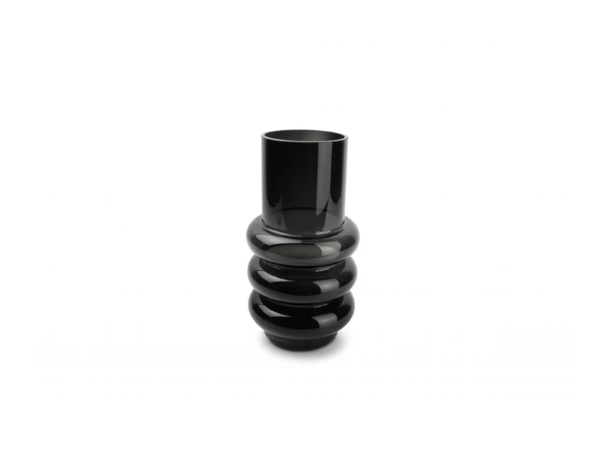 Vaas 13,5XH26cm zwart- Bold- 855021
