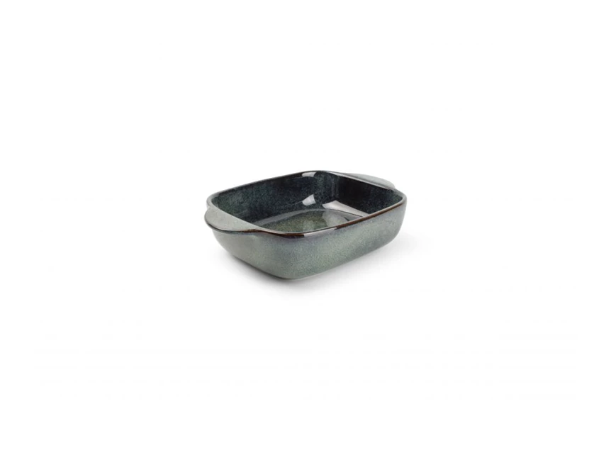 Ovenschaal 25/19,5X16,5Xh6cm groen/blauw Meridian 850617 Salt en Pepper