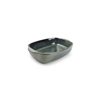 Ovenschaal 39/33X25,5Xh8,5cm groen/blauw Meridian 850619 Salt en Pepper