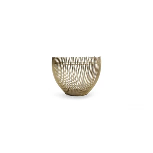 Draadmand 20Xh15cm- goud- Twisted Iris- 820171