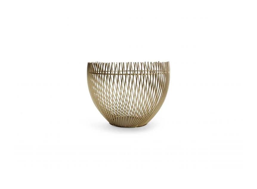 Draadmand 20Xh15cm- goud- Twisted Iris- 820171