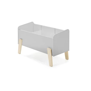 KITB1015 kiddy vipack massief grenen grijs mdf toybox speelkoffer opbergen kinderkamer