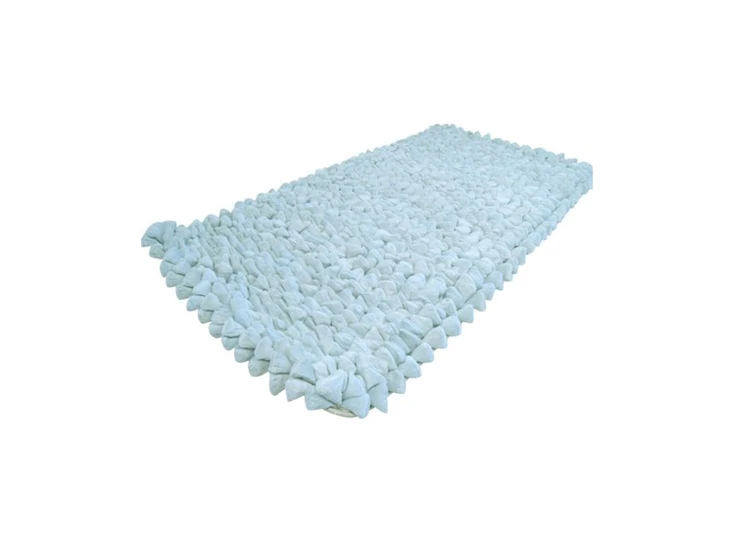 330-620-158 Haans Vloerkleed Pebble 120x60cm Sky grey Schuin