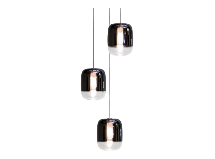 Hanglamp Gong Mini Fumé I007V5E Natuzzi Italia