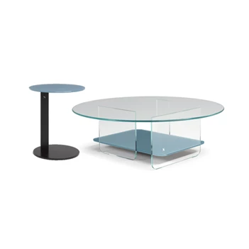 Salontafel en bijzettafel Cava Havenly E04504X & E04509X Natuzzi Italia