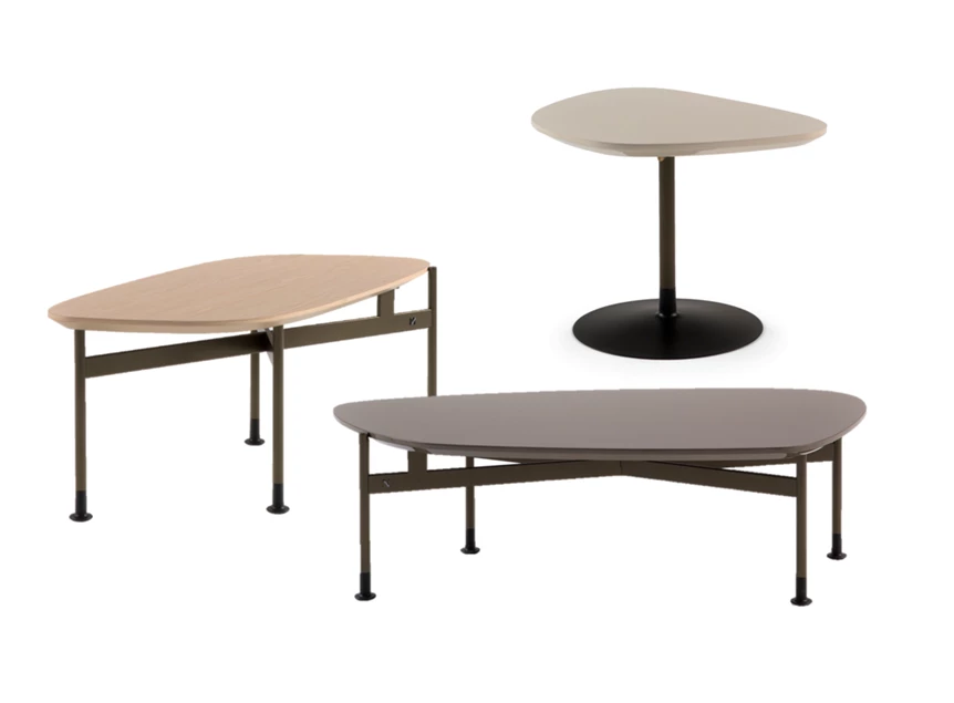 Salontafelset Ika T849001 T849002 T849003 Natuzzi Italia