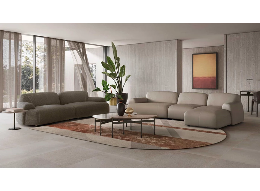 Sfeerfoto Salontafelset Ika T849001 T849002 T849003 Natuzzi Italia