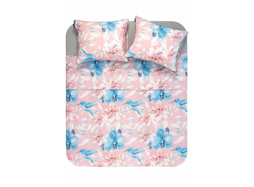 701727 Ambianzz Bedding DC hummingbird roze 240x200/220cm