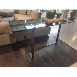 Console Omega Glossy Coffee E007MMW Natuzzi Italia
