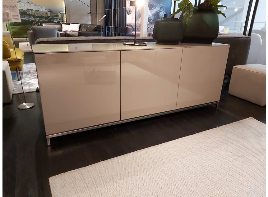 Dressoir Novecento Glossy Beige Natuzzi Italia