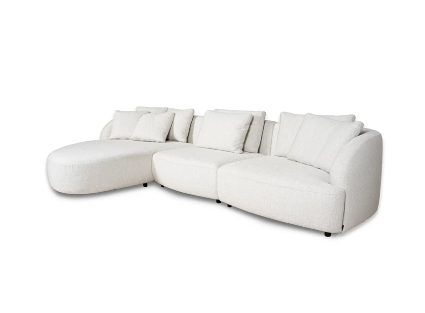 zetel Medusa longchair Passe Partout breed schuin