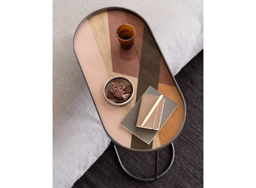 Bovenkant Plateau Pinot Angle Glass Tray Oblong M 20575 Ethnicraft