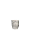 Drinkglas motief- transparant- glas- (8,5X8,5X10cm)- 3684