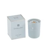 Geurkaars excellent- glas- lichtblauw- smal- 50u- 12061
