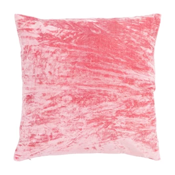 7003GGFR03 B Living Sierkussen Crushed Velvet 45x45cm Roze