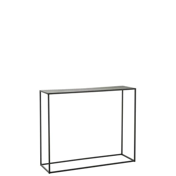 Console rechthoek- metaal- zwart- 5076