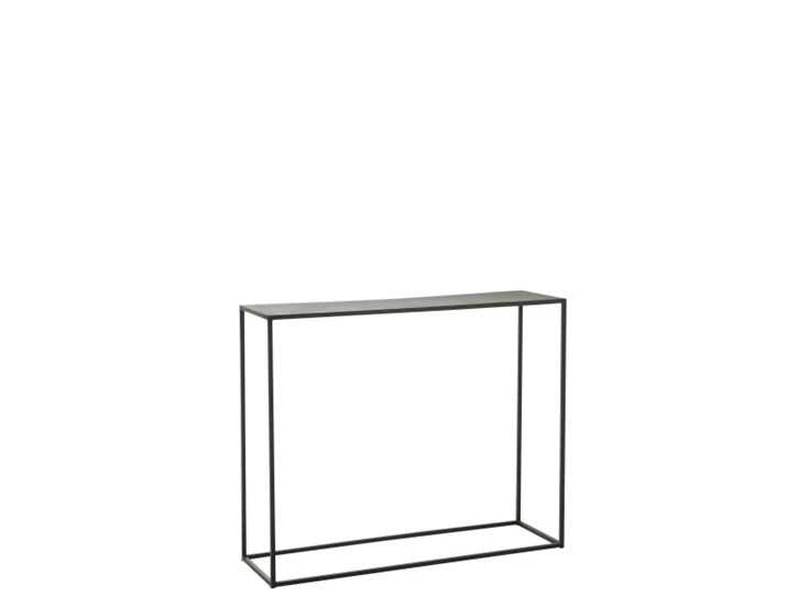 Console rechthoek- metaal- zwart- 5076