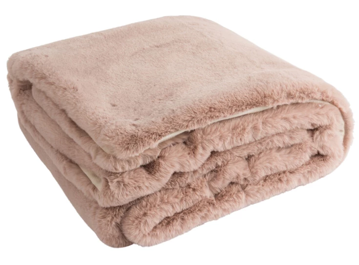 Plaid cutie- polyester- poederroze- 88536