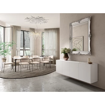 Sfeerfoto Dressoir Yumè D180-1 structuurlak keramiek Crest