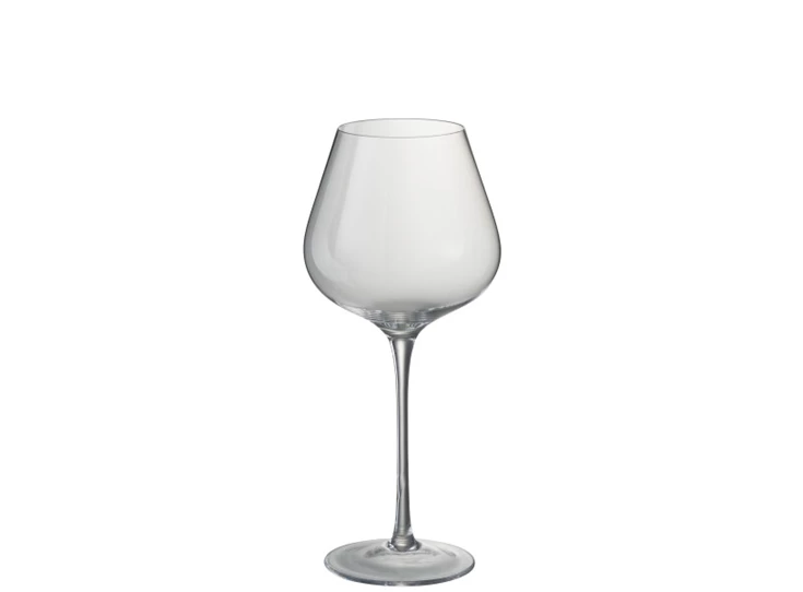 Drinkglas breed- witte wijn- kristalglas- transparant- 96995