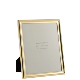 Fotokader klassiek 20X25- metaal- goud- large(14X1X28cm)- 17663
