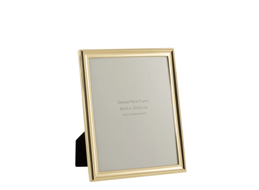 Fotokader klassiek 20X25- metaal- goud- large(14X1X28cm)- 17663