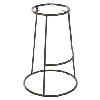 Frame barstoel- metaal -zwart- 19544