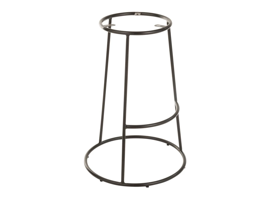Frame barstoel- metaal -zwart- 19544