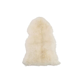 Vloermat lang- schapenvel- wit- 98147