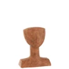 Figuur Lea- poly- terracotta- 21546