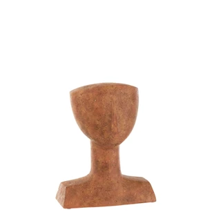 Figuur Lea- poly- terracotta- 21546