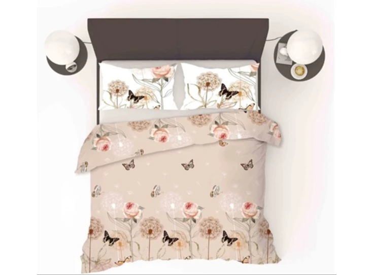 Refined bedding dekbedovertrek- butterfly- 240x200/220+ kussensloop 60x70