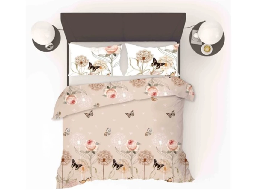 Refined bedding dekbedovertrek- butterfly- 240x200/220+ kussensloop 60x70