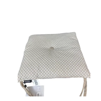 Stoelkussen taupe- print