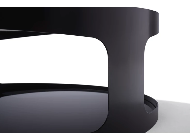 Frame Salontafel Colin blad natuursteen onderblad glas Draenert