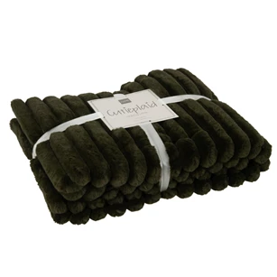 Plaid corduroy- polyester- groen- 28045