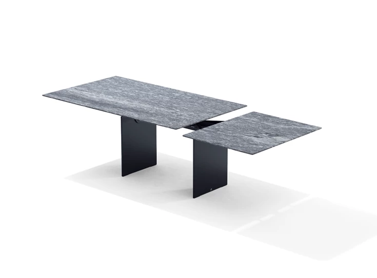Systeem verlengbare Tuintafel Atlas Outdoor Natuursteen Draenert
