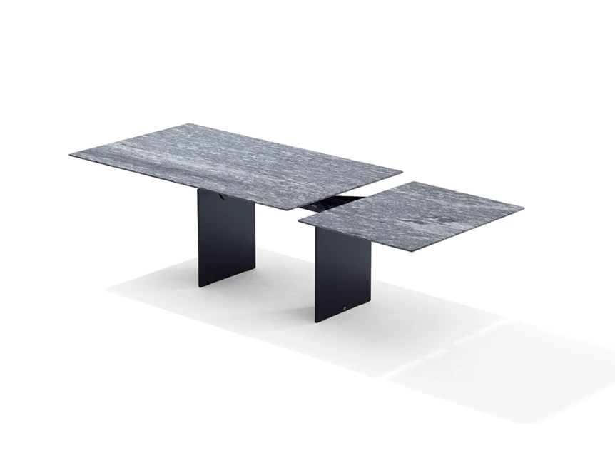 Systeem verlengbare Tuintafel Atlas Outdoor Natuursteen Draenert