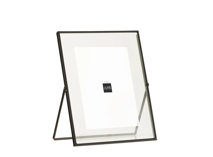 Fotokader 20x25- fijn metaal- zwart- large- 22120