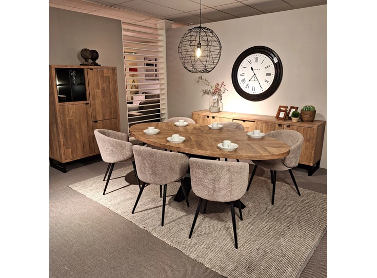 eetkamer jaipur compleet sfeerbeeld toonzaal meubar