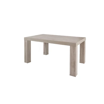 Meubar T17L80 K540 K540 eettafel dikke rechte poot tafelblad 80mm