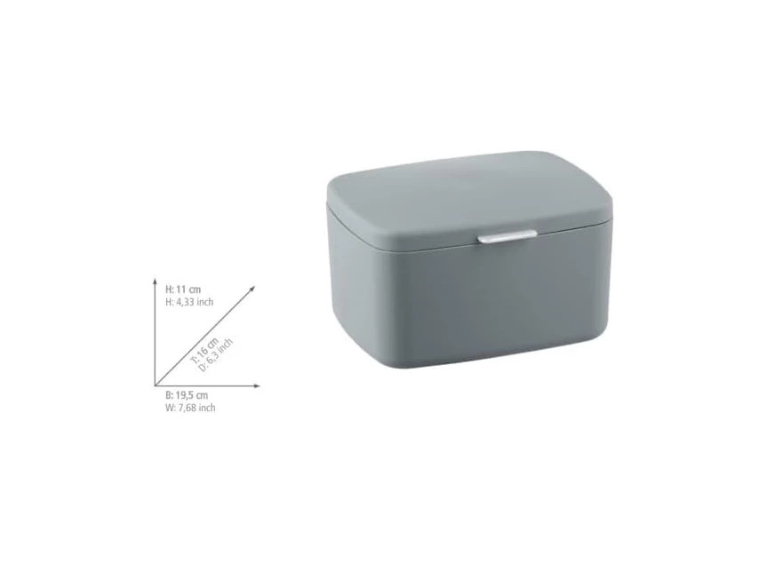 Badkamer box Barcelona- grijs- afmetingen