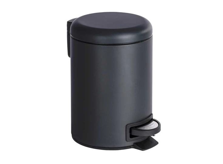 Afvalemmer Leman zwart 3L - 22143800