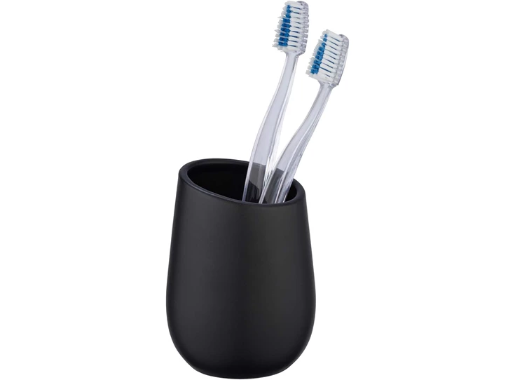 Tandenborstelbeker Badi- keramisch- zwart- 23651100