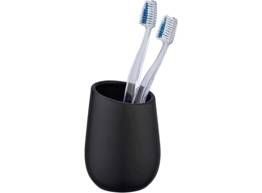 Tandenborstelbeker Badi- keramisch- zwart- 23651100