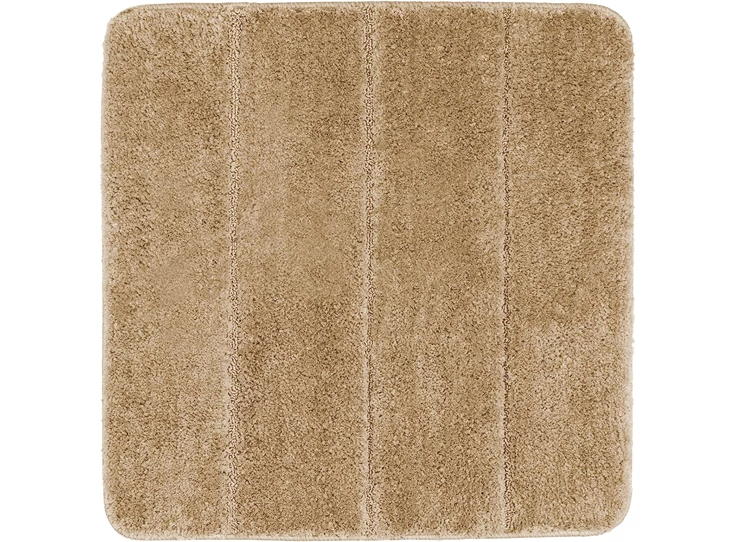 Badmat Steps 55x65- zandkleur- micropolyester- 23115100