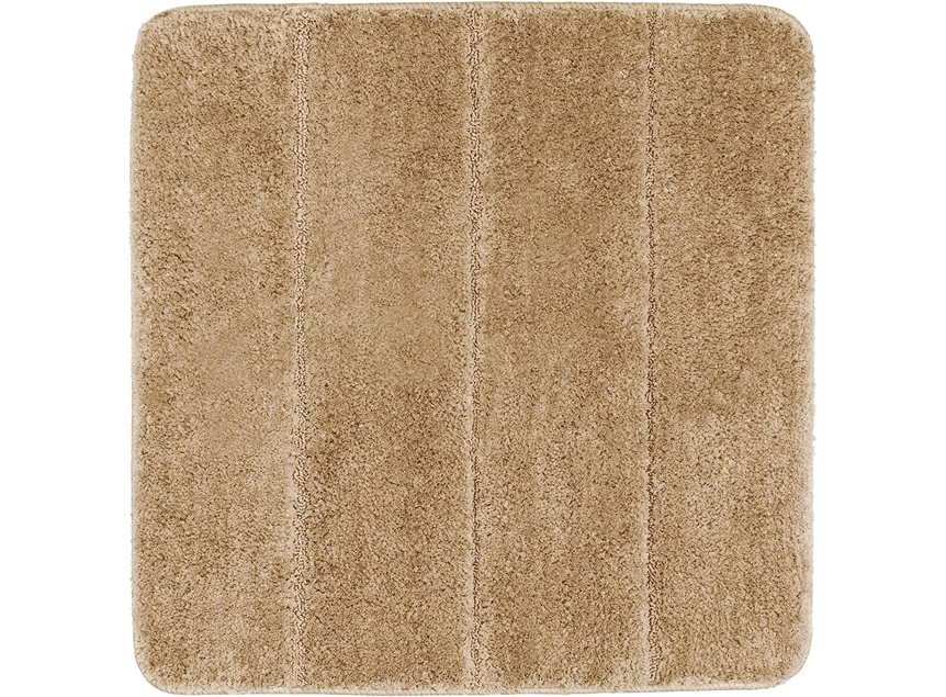 Badmat Steps 55x65- zandkleur- micropolyester- 23115100