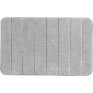 Badmat Memory foam 50x80- premium grijs- 23865100
