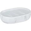 keramische zeepschaal Adrada- marmer wit- 23696100